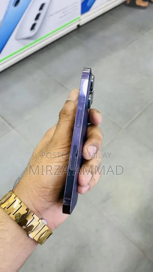 Powerful Deep Purple 14 Pro Smartphone with High Storage