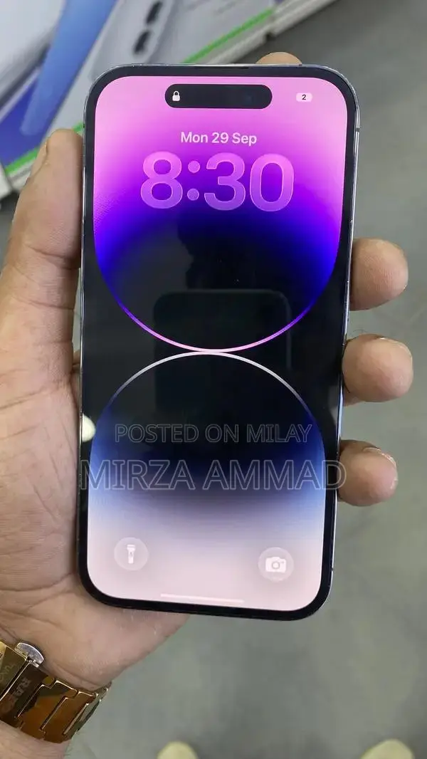 Powerful Deep Purple 14 Pro Smartphone with High Storage