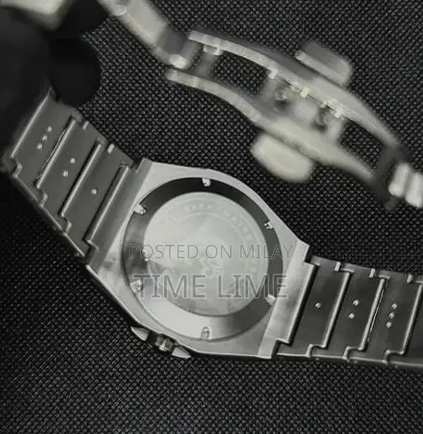 Luxury Hublot Silver Black Diamond Chain Accessory