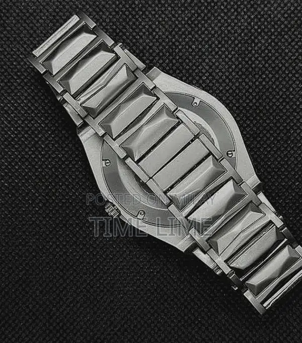 Luxury Hublot Silver Black Diamond Chain Accessory