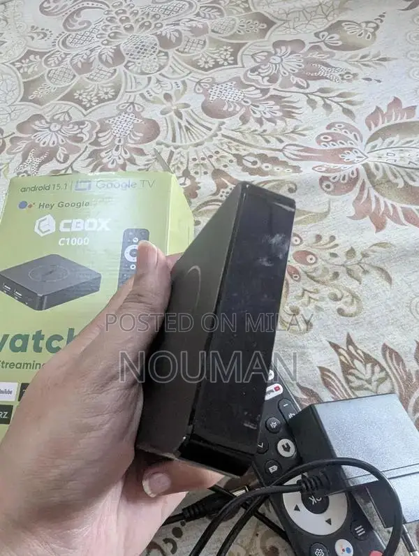 CBOX Android 15.1 Google TV Smart Media Player