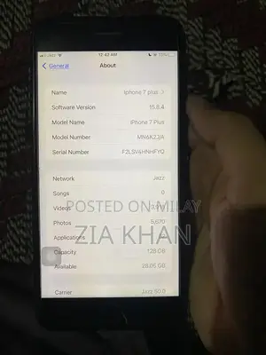 Pre-Owned iPhone 7 Plus 128GB with Home Button Issue