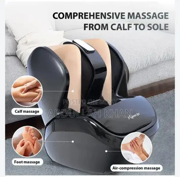Electric Foot and Calf Massager with Heat and Multiple Modes
