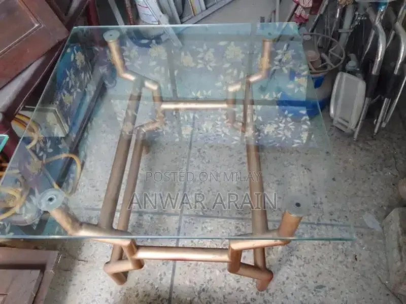 Iron Sofa Set with Center and Side Tables - Complete Living Room Furni