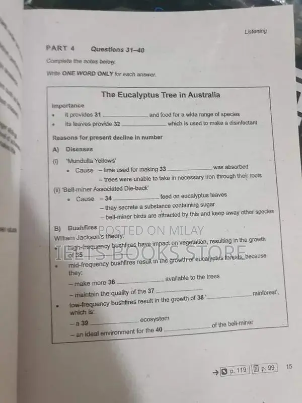 IELTS Exam Preparation Book Set - Volumes 11-19