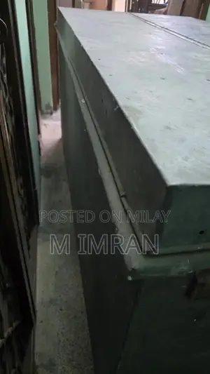 Large Iron Bed Frame - 6 Feet Sturdy Platform Bedstead