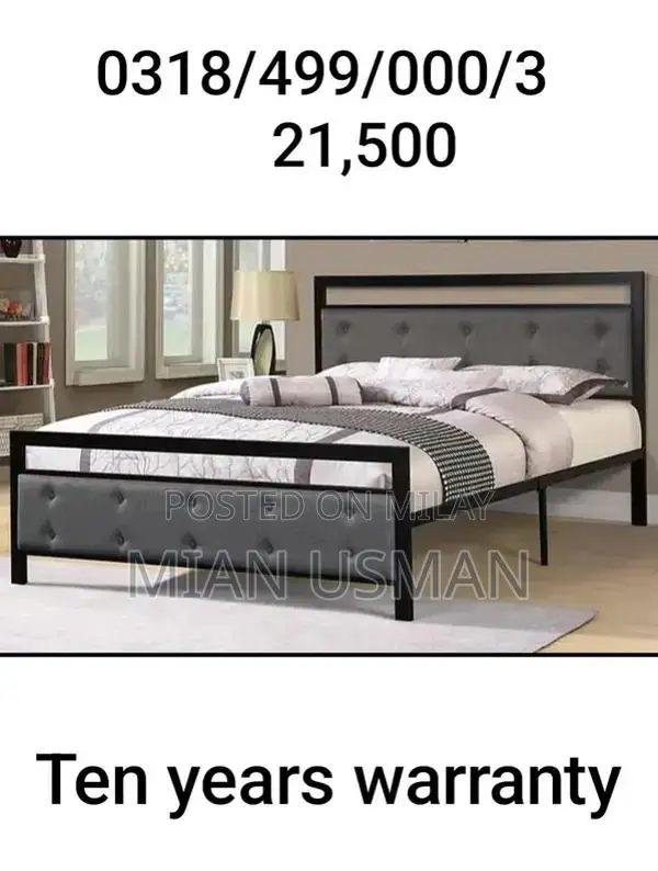 Premium Metal Bed Sets - Multiple Sizes and Styles Available