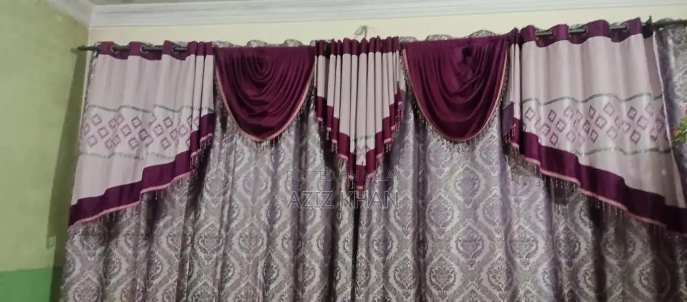 New Jallar Curtains Set - Home Decor Accessory
