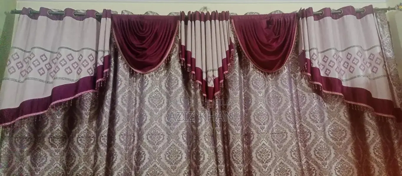 New Jallar Curtains Set - Home Decor Accessory