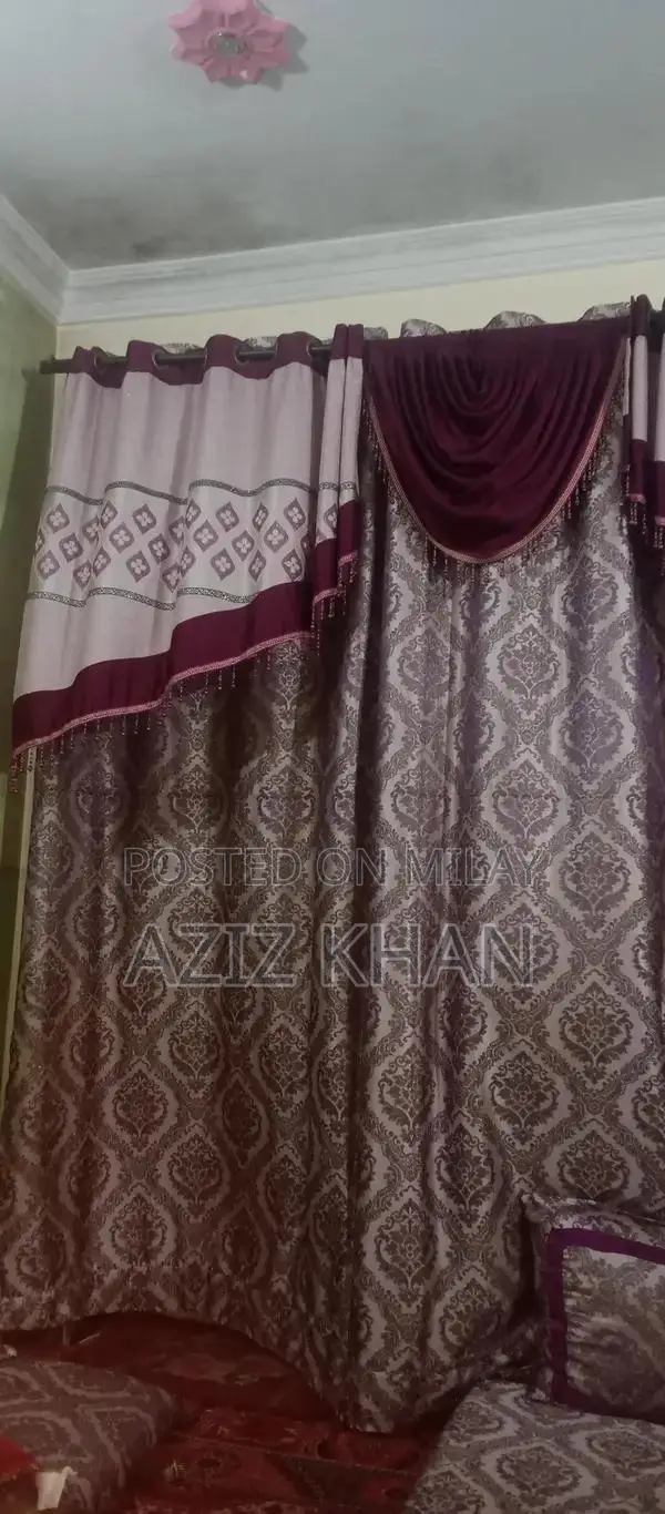 New Jallar Curtains Set - Home Decor Accessory