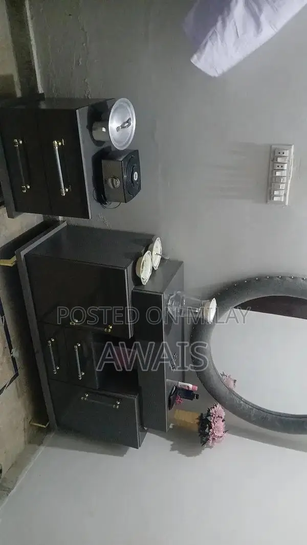 King Size Bedroom Set with Wardrobe and Side Tables