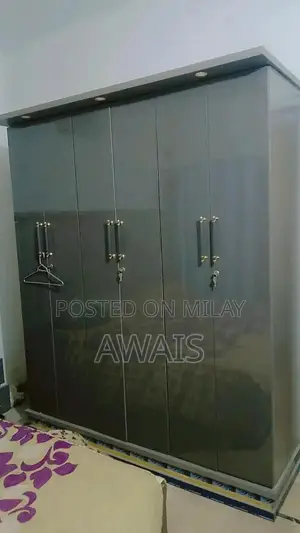 King Size Bedroom Set with Wardrobe and Side Tables