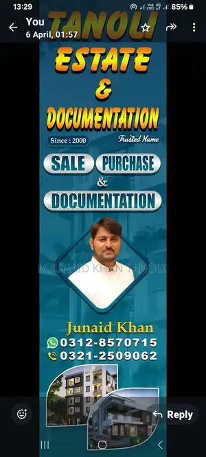 120 Sq Yards Single-Story House West Open