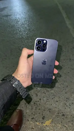 Deep Purple Apple Smartphone Pro Max Model