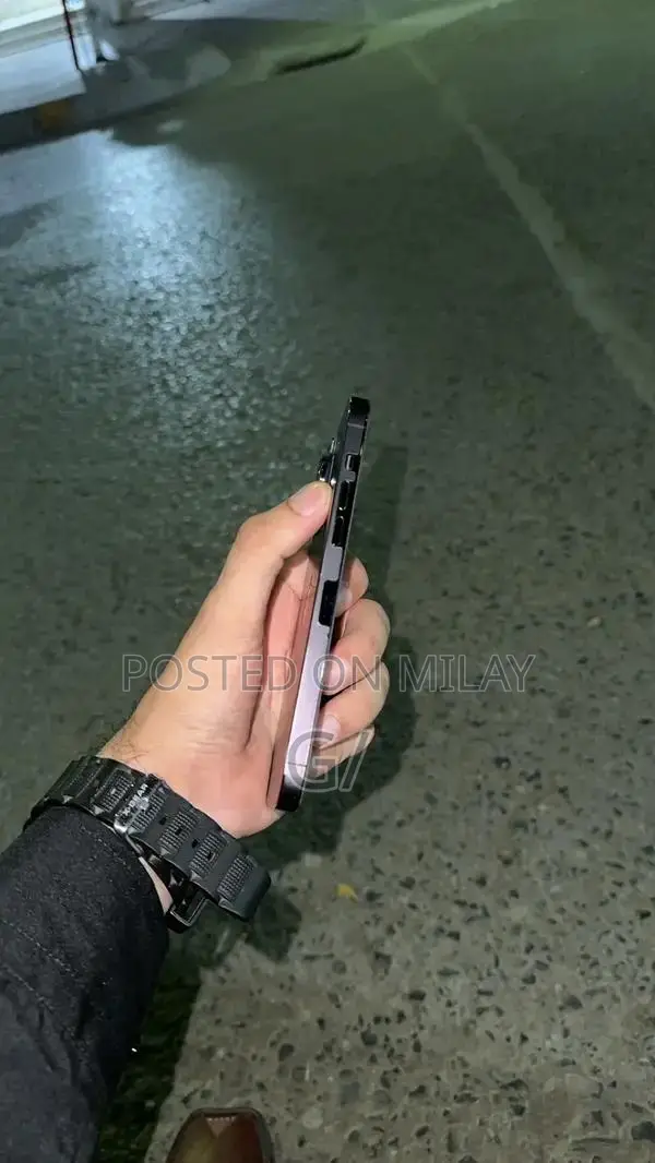 Deep Purple Apple Smartphone Pro Max Model