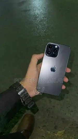 Deep Purple Apple Smartphone Pro Max Model