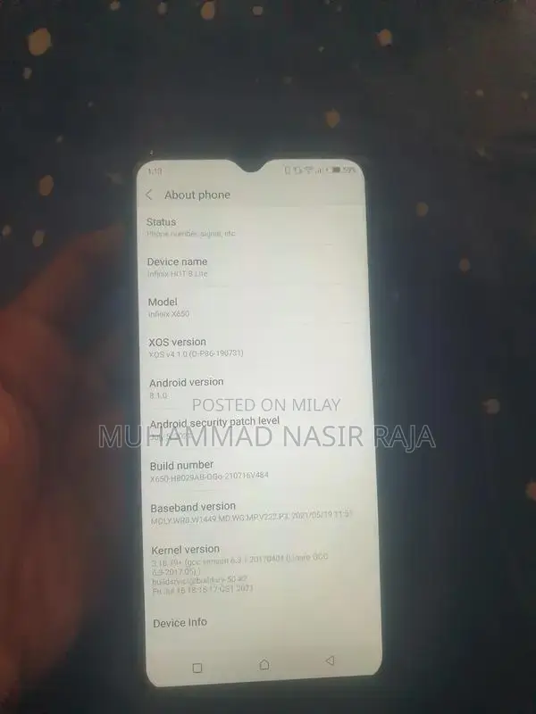 Infinix Hot 8 Lite Budget Smartphone with Dual SIM