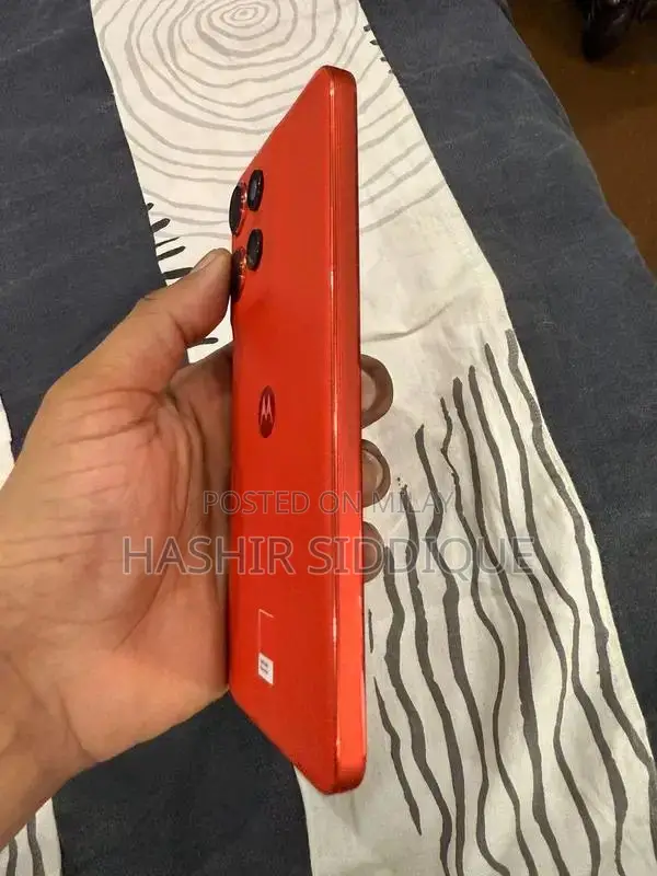 Moto Edge 50 Neo Smartphone - Leather Back, Glass Protector