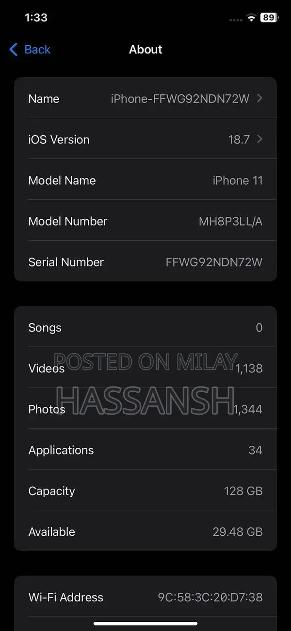 Premium Smartphone 128GB Storage High Battery Health