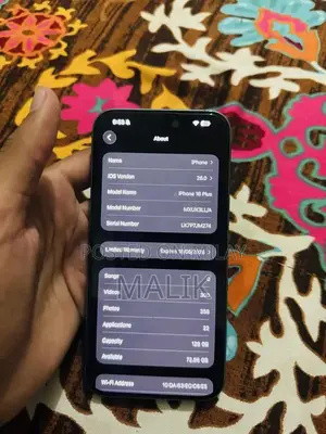 Apple iPhone 16 Plus Smartphone - 256GB Storage