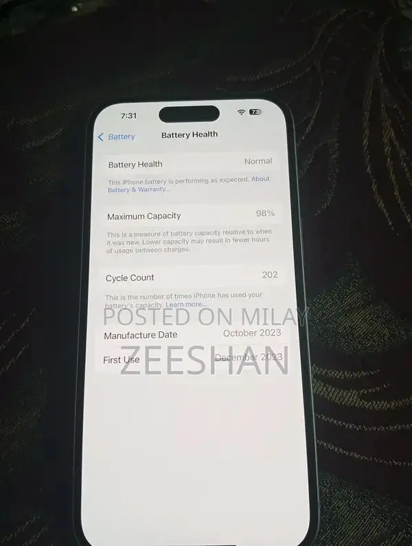 Apple iPhone 15 - 128GB Excellent Condition Smartphone