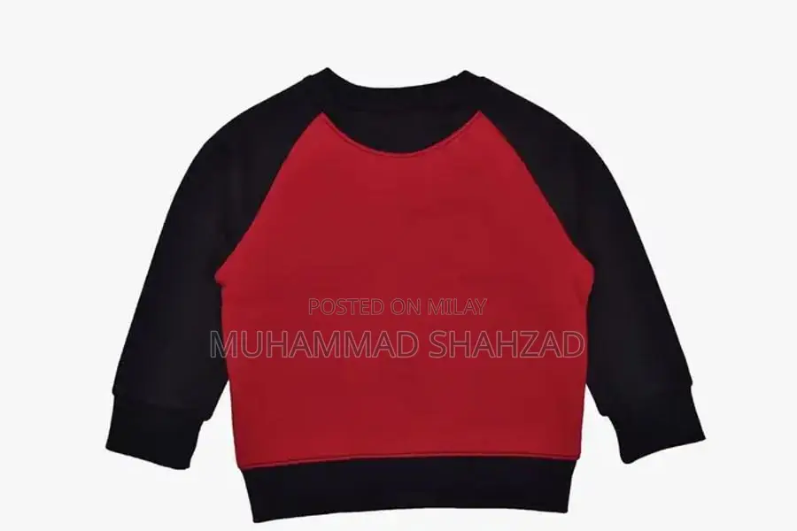 Kids Cotton Fleece Hoodies, Sweatshirts and Trousers Set