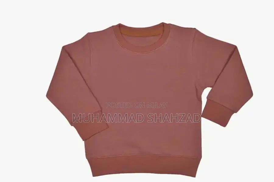 Kids Cotton Fleece Hoodies, Sweatshirts and Trousers Set