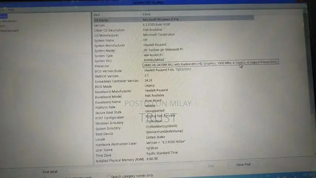 HP Pavilion G6 AMD Notebook - Compact Laptop with Radeon Graphics