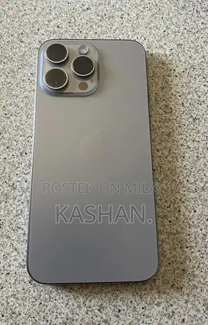 Apple iPhone 15 Pro Max Natural Titanium Dual SIM Smartphone