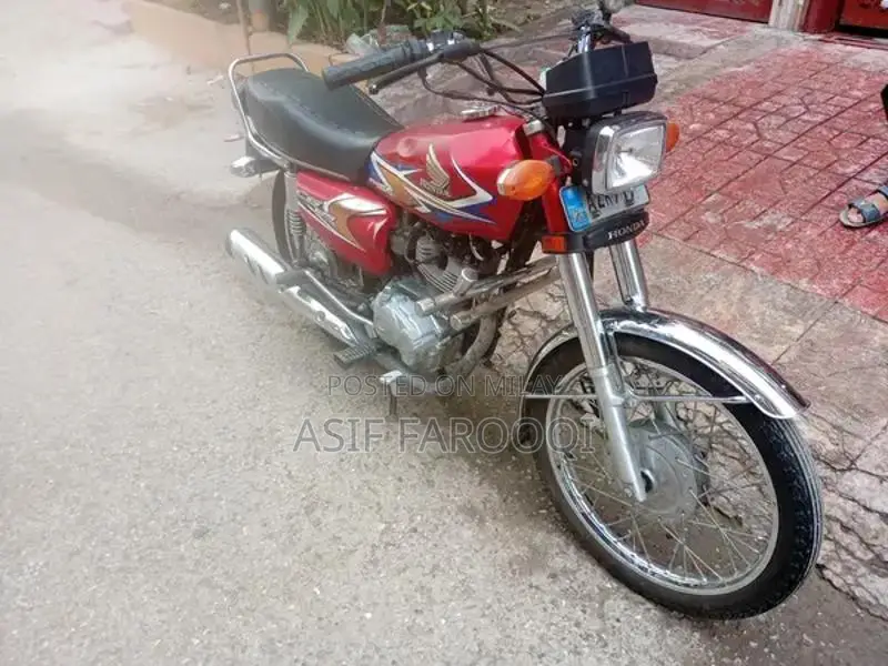 Honda CG 125 Motorcycle 2019 Red Model