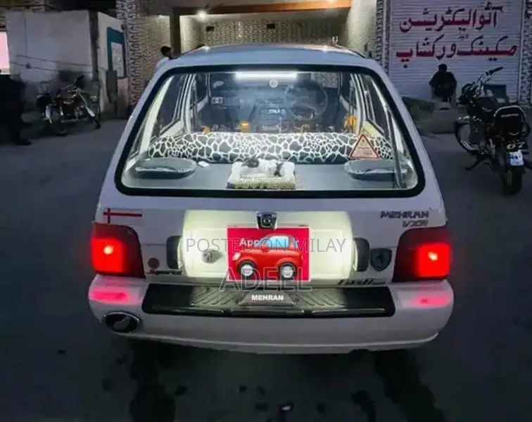 Suzuki Mehran 2016 White Sedan - Well Maintained