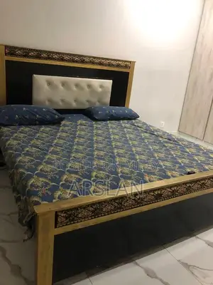 Photo - King Size Bed Frame with Unifoam Mattress