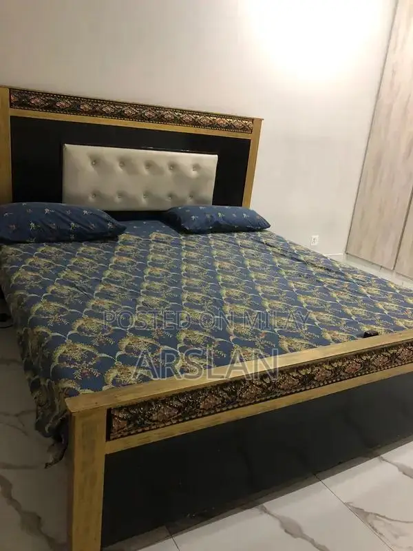 King Size Bed Frame with Unifoam Mattress
