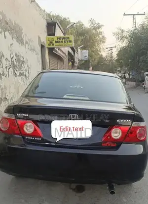 Photo - Honda City 2006 Sedan - Black Sedan in Excellent Condition