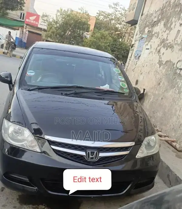 Honda City 2006 Sedan - Black Sedan in Excellent Condition