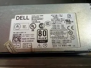 Photo - Dell 80 Plus Gold Power Supply for Desktop Computers