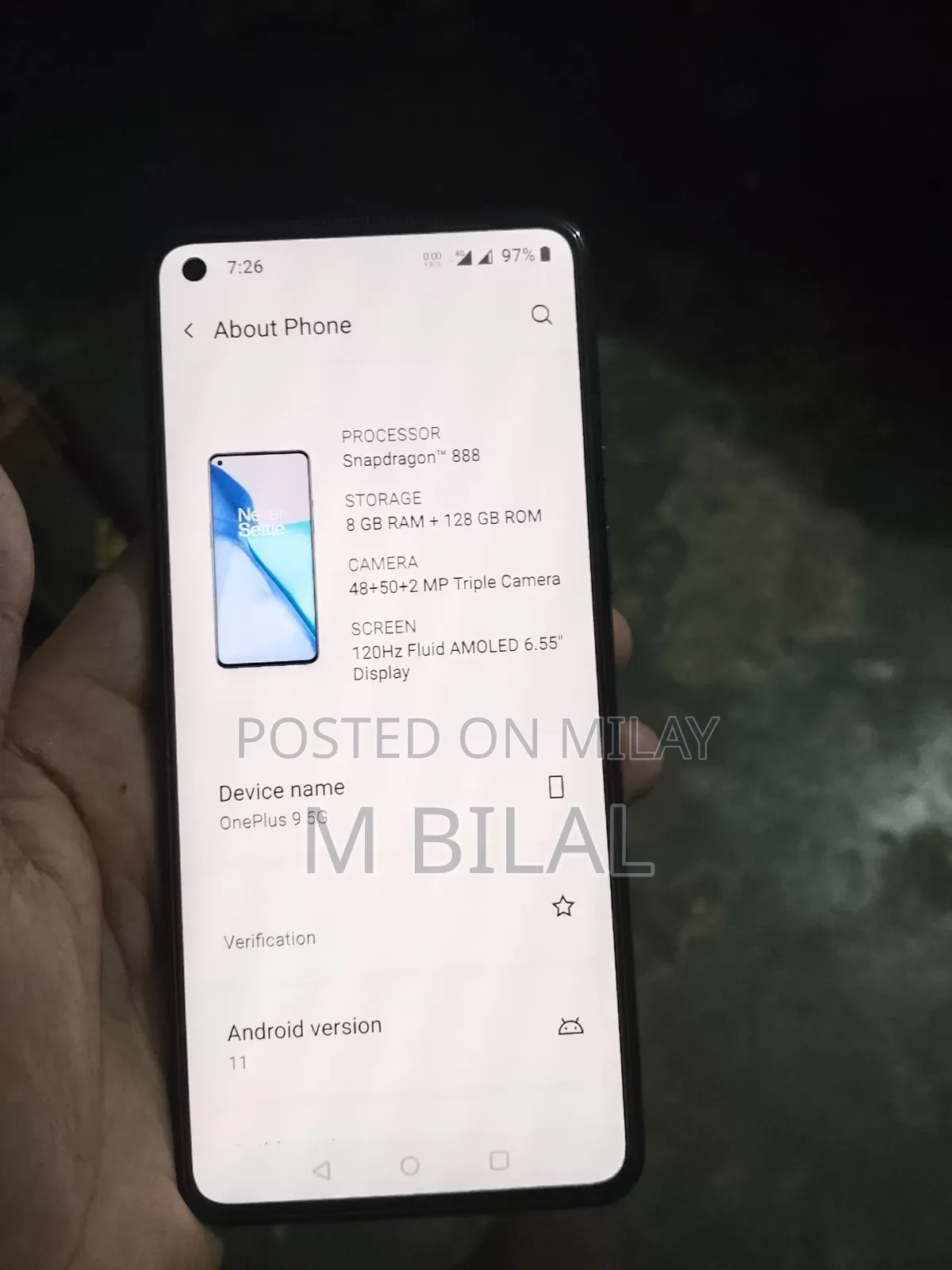 OnePlus 9 128 GB Black