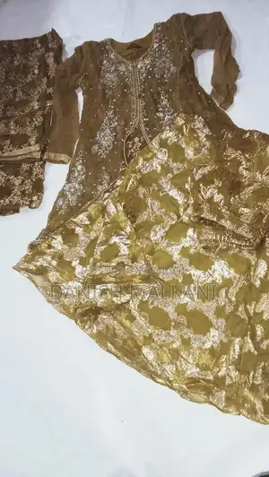 Elegant Party Wear Dress with Embroidered Shirt and Dupatta