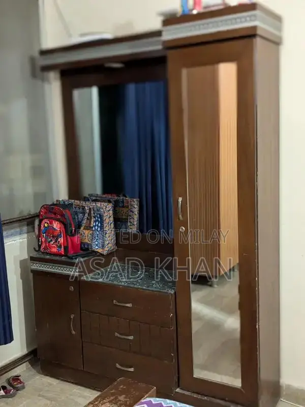 Complete Bedroom Furniture Set with Side Tables and Dressing Table