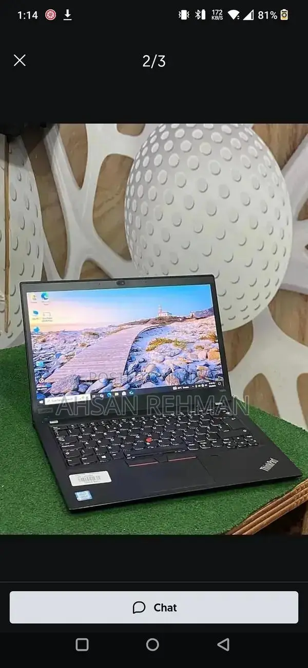 Lenovo ThinkPad T490s Core i5 14-inch Business Laptop