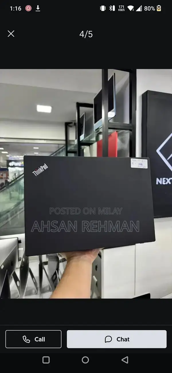 Lenovo ThinkPad T490s Core i5 14-inch Business Laptop