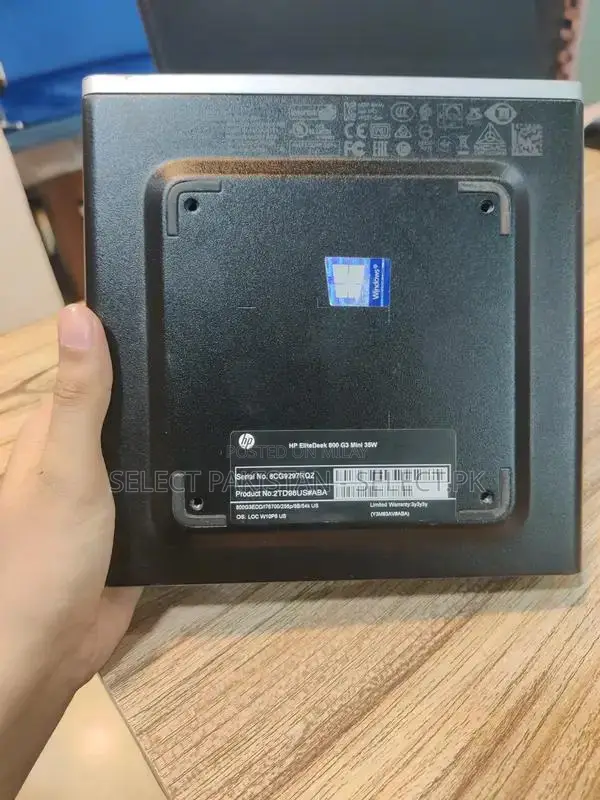 HP EliteDesk 800 G3 Mini Desktop PC - Compact Business Computer