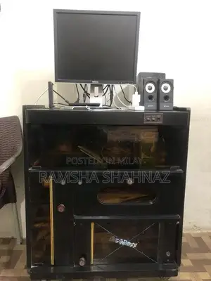 19-Inch LCD Monitor with Convertor - Versatile Display