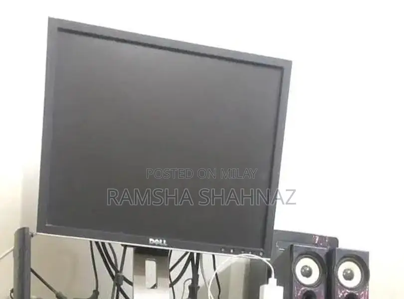 19-Inch LCD Monitor with Convertor - Versatile Display