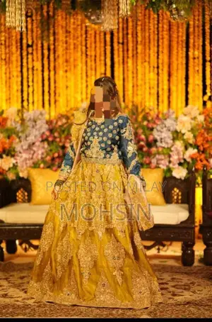 Elegant Lehenga with Detailed Measurements and Intricate Design