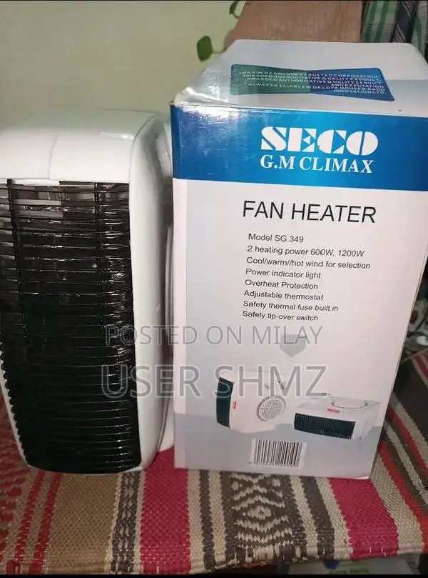 Seco Electric Room Heater - Compact Winter Heating Solution