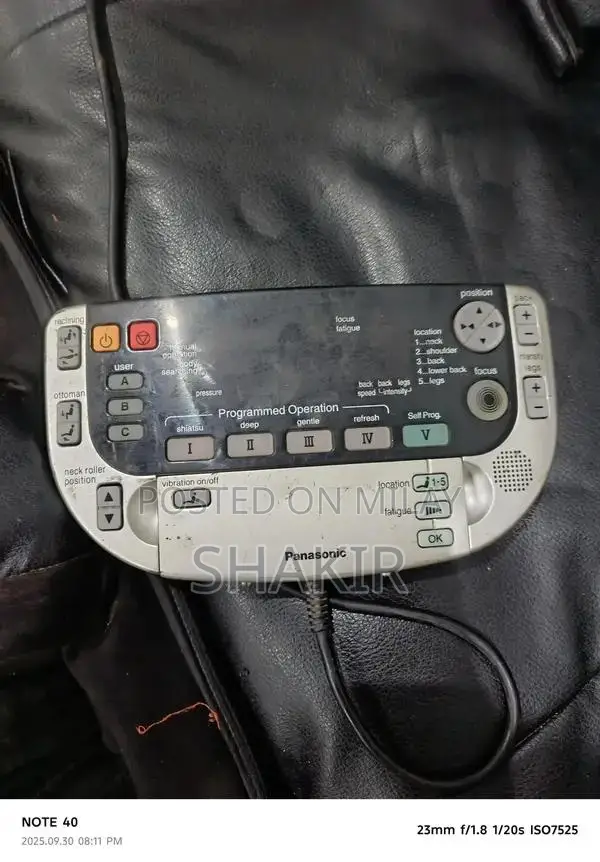 Comfortable Massage Chair for Relaxation and Stress Relief