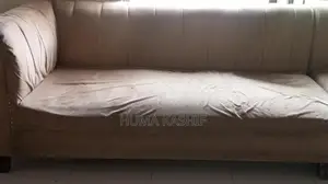 Photo - Comfortable L-Shaped Sofa in Soft Skin Tone