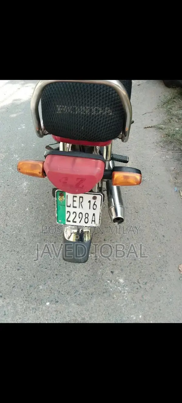 Honda CD 70 Motorcycle 2016 Model Second-Hand