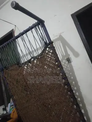 Photo - Large Traditional Metal Charpai Bed Frame